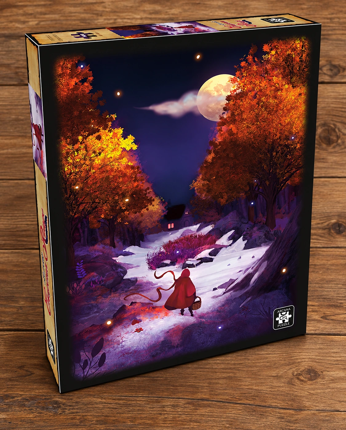 Arcana puzzle : le petit chaperon rouge - Boite - Puzzle Gigamic