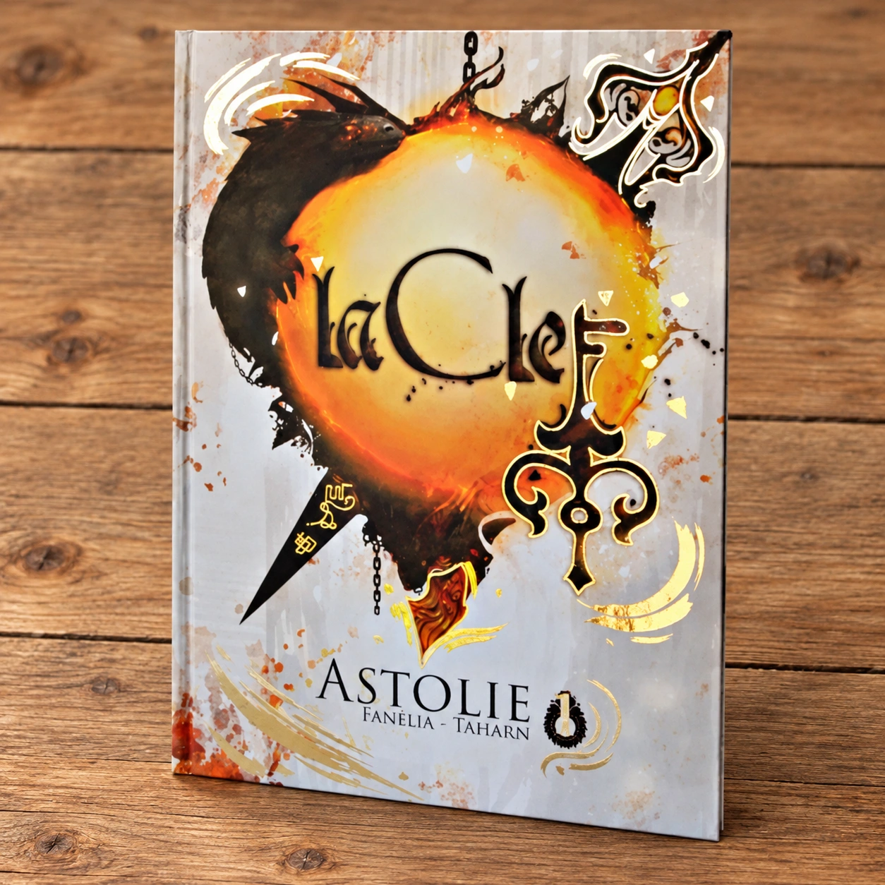 Livre d’énigmes illustrées La Clef : Astolie, à encre invisible