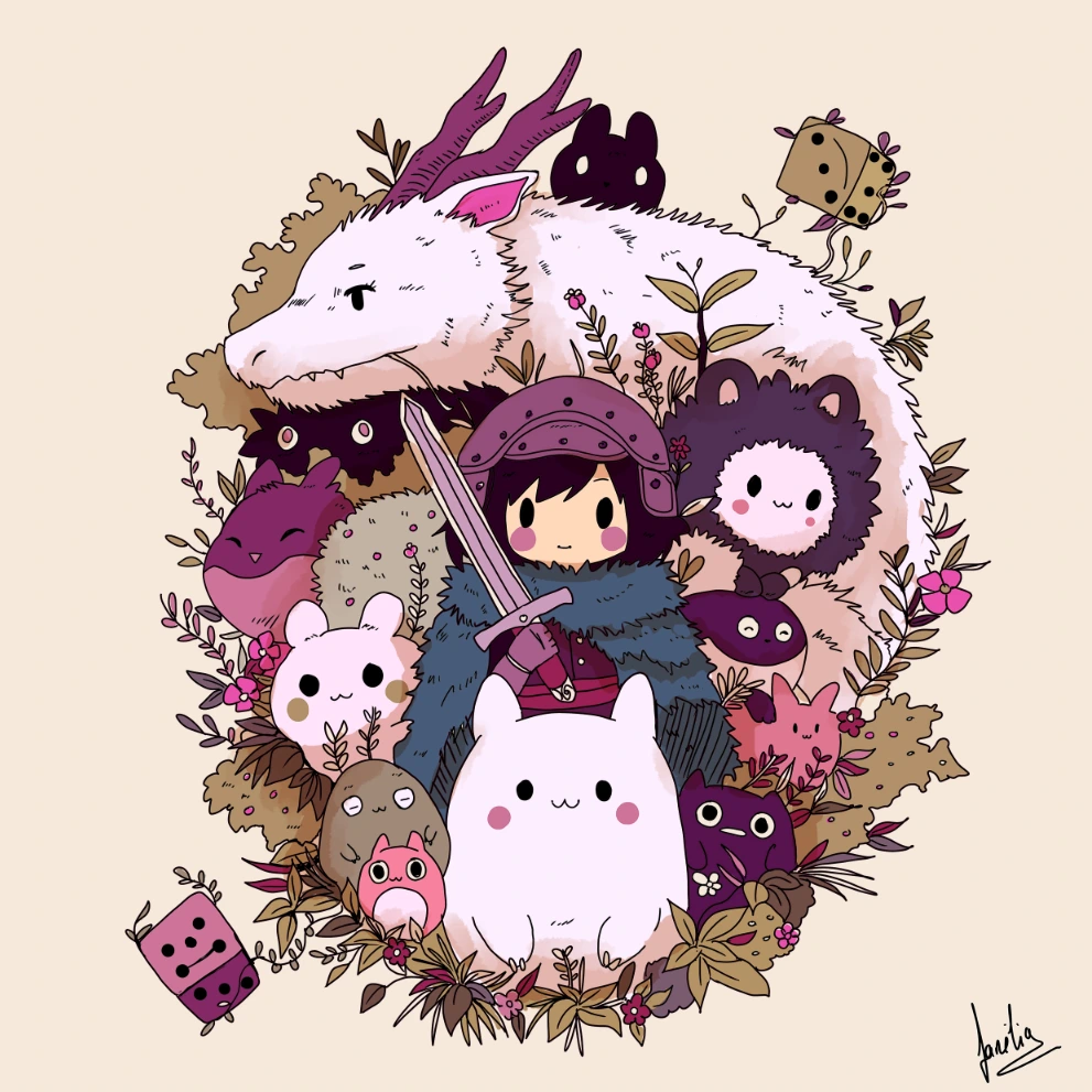 Illustration de la carte carrée Nomoonkey